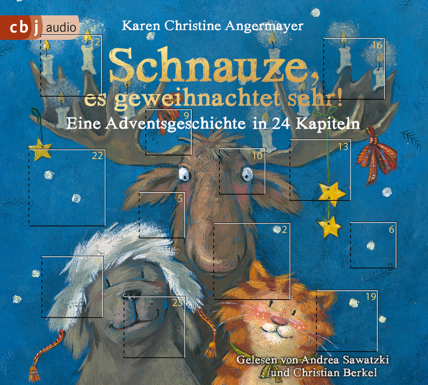 Cover "Schnauze, es geweihnachtet sehr", cbj audio 