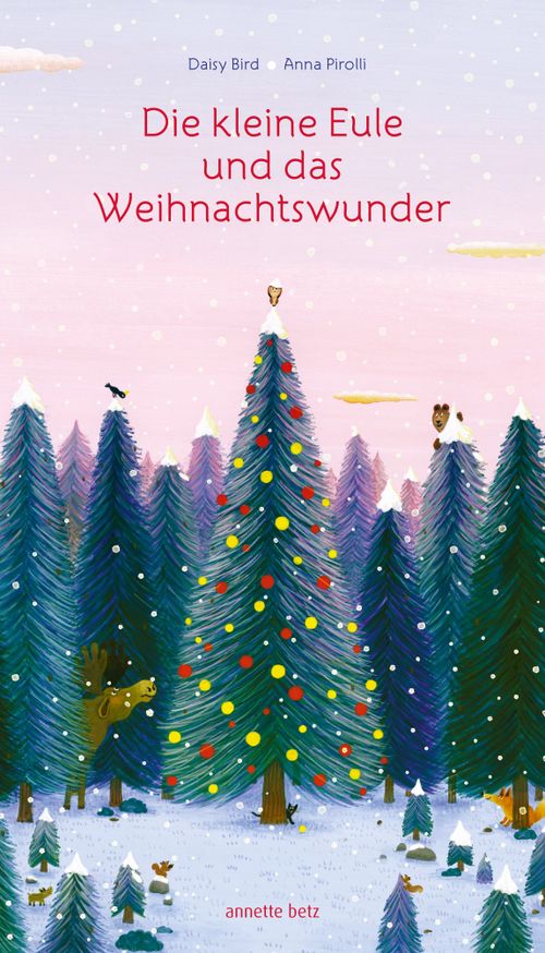Buchcover "Die kleine Eule und das Weihnachtswunder", Annette Betz 
