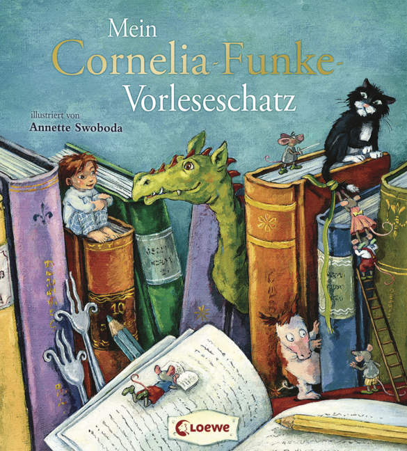 Buchcover "Mein Cornelia Funke Vorleseschatz", Loewe