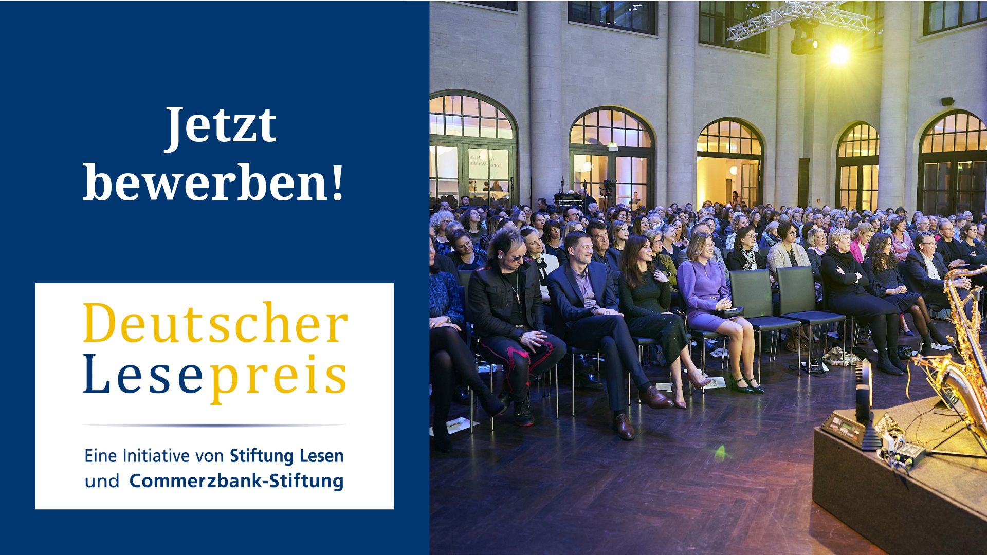 Jetzt für den Deutschen Lesepreis bewerben.