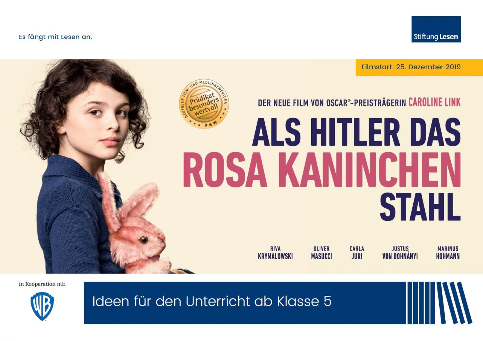 Coverseite Als Hitler das rosa Kaninchen stahl