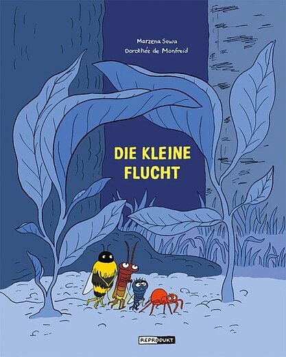 Buchcover "Die kleine Flucht", Reprodukt