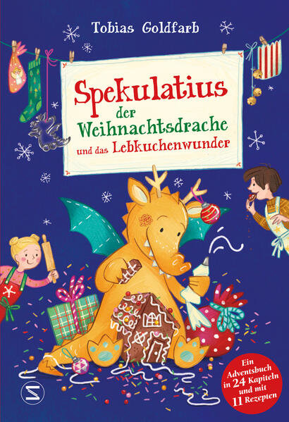 Buchcover "Spekulatius der Weihnachtsdrache und das Lebkuchenwunder", Schneiderbuch
