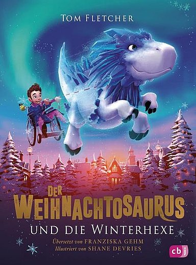 Buchcover "Der Weihnachtosaurus und die Winterhexe"