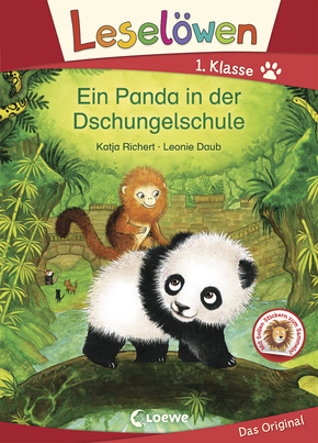 Cover "Ein Panda in der Dschungelschule"