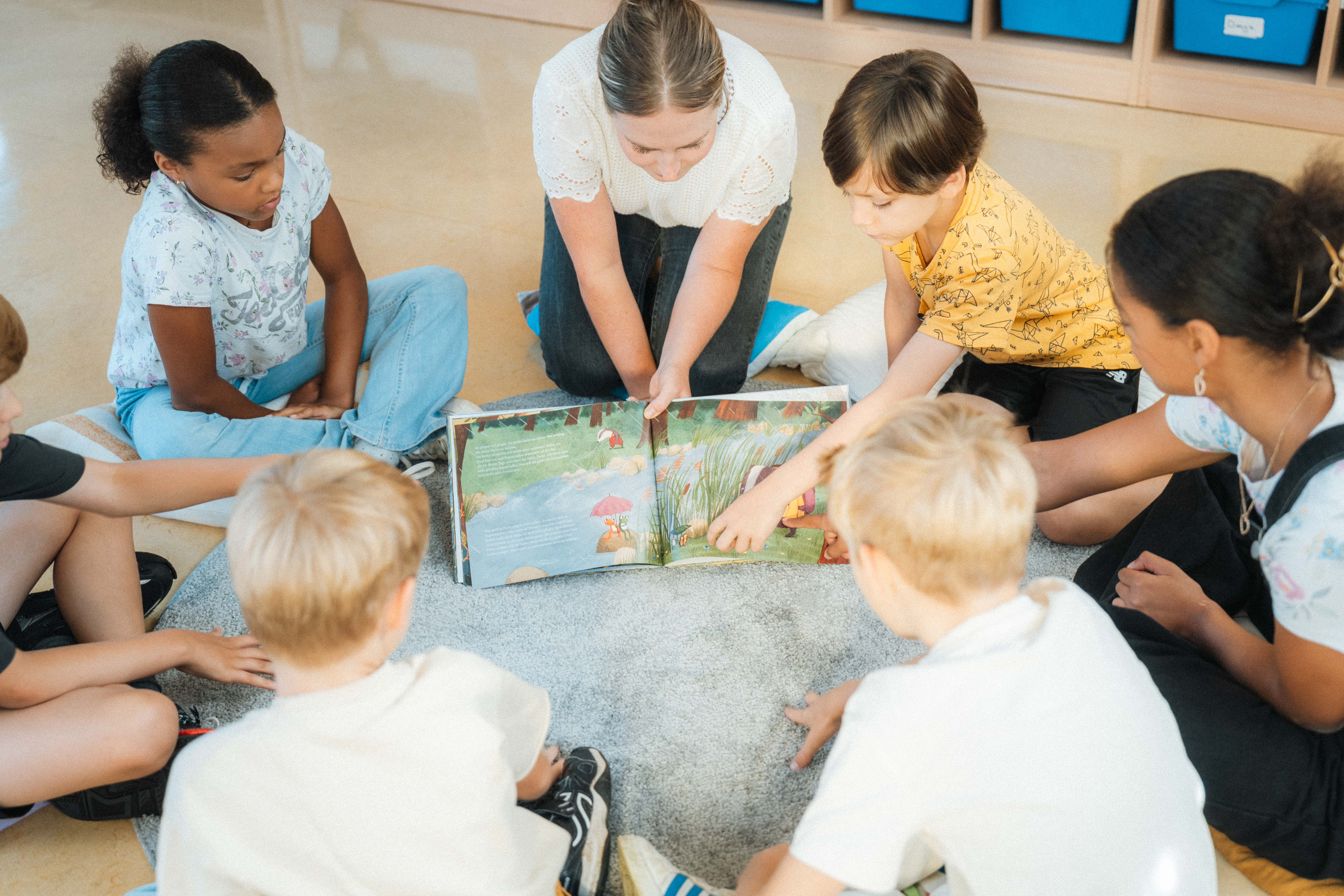 Vorlesesituation mit Kindern