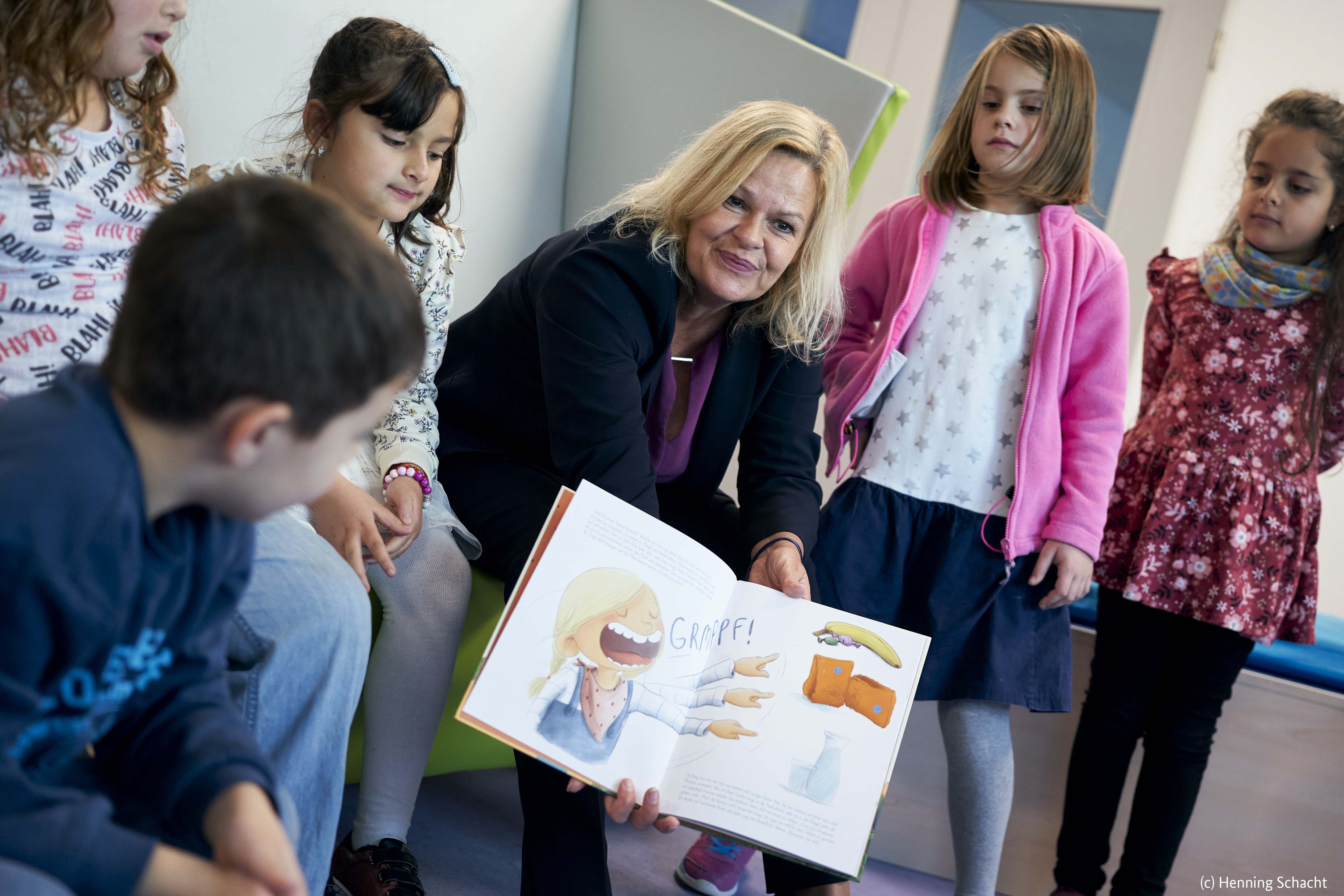 Nancy Faeser; Bundesinnenministerin