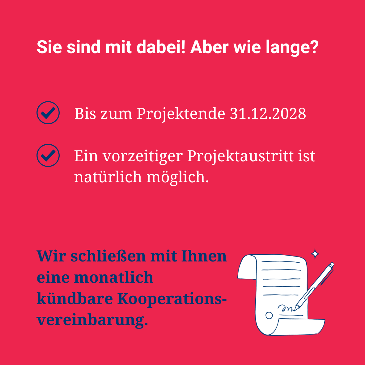 Zusammenfassung des Textes auf der Website als Bild zum Thema "Teilnahmezeitraum"