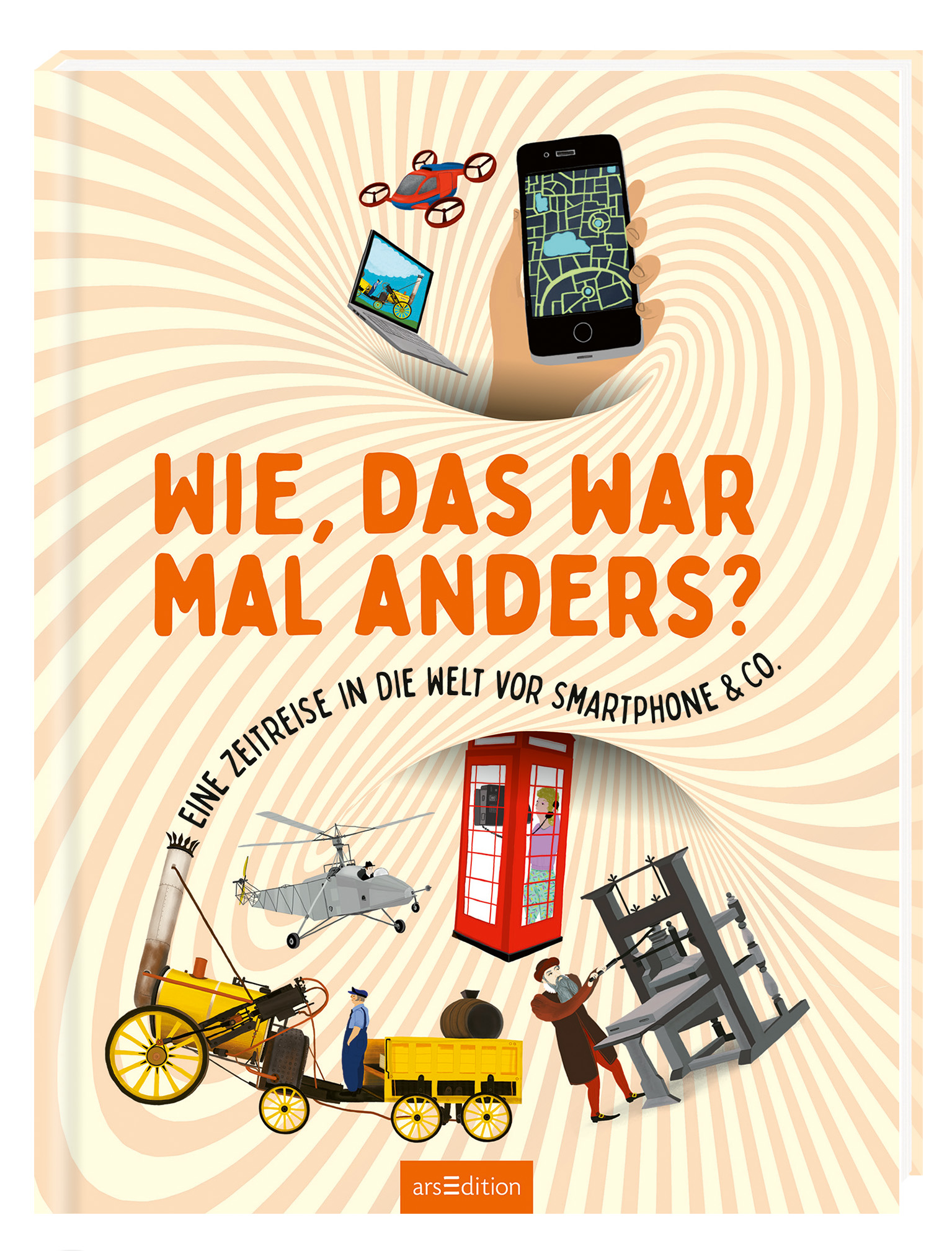 Buchcover "Wie, das war mal anders?", arsEdition