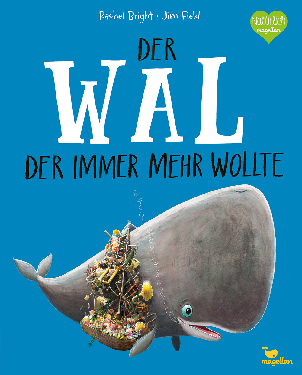 Buchcover "Der Wal, der immer mehr wollte", Magellan