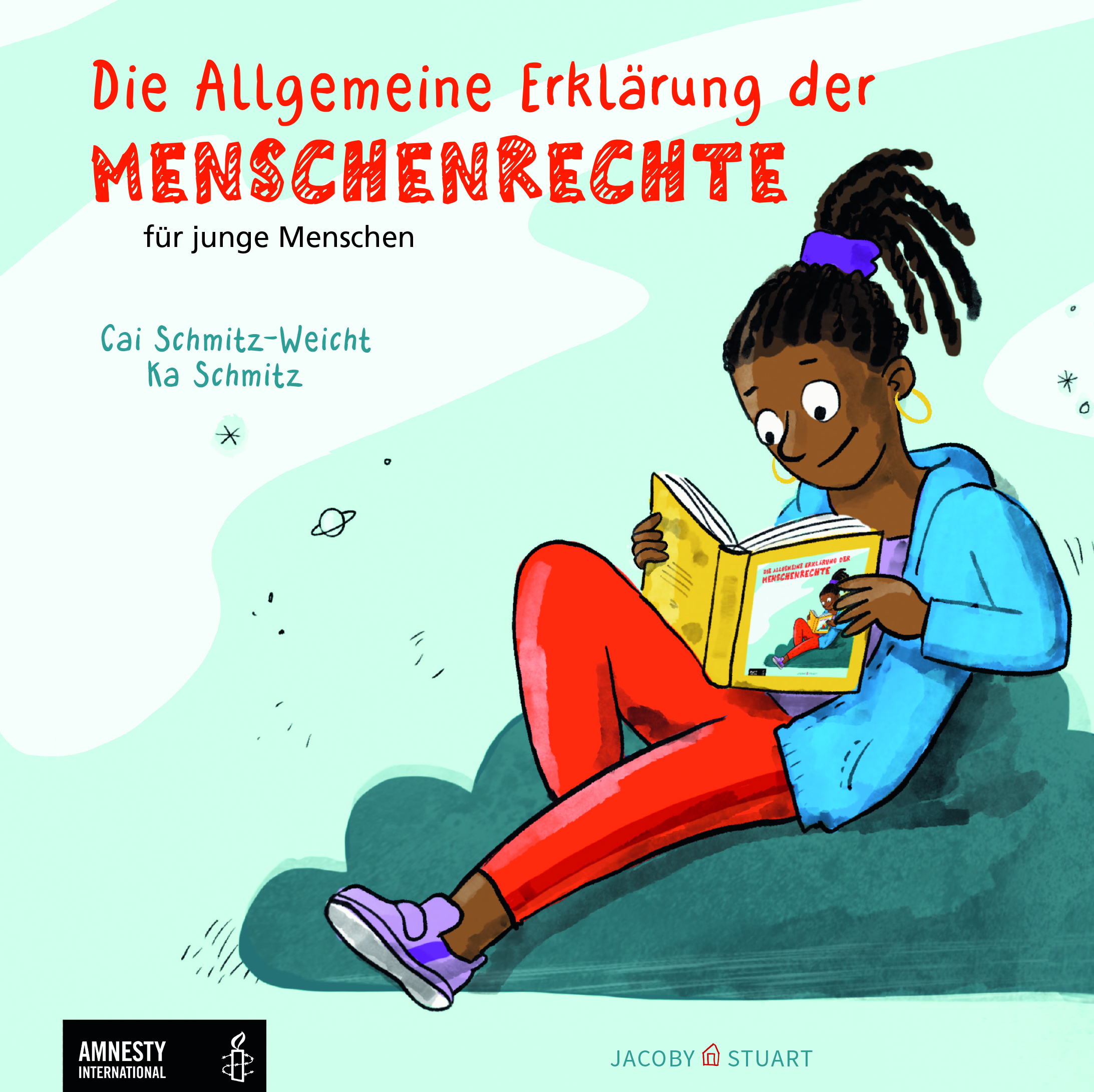 Buchcover "Die allgemeine Erklärung der Menschenrechte", Jacoby & Stuart