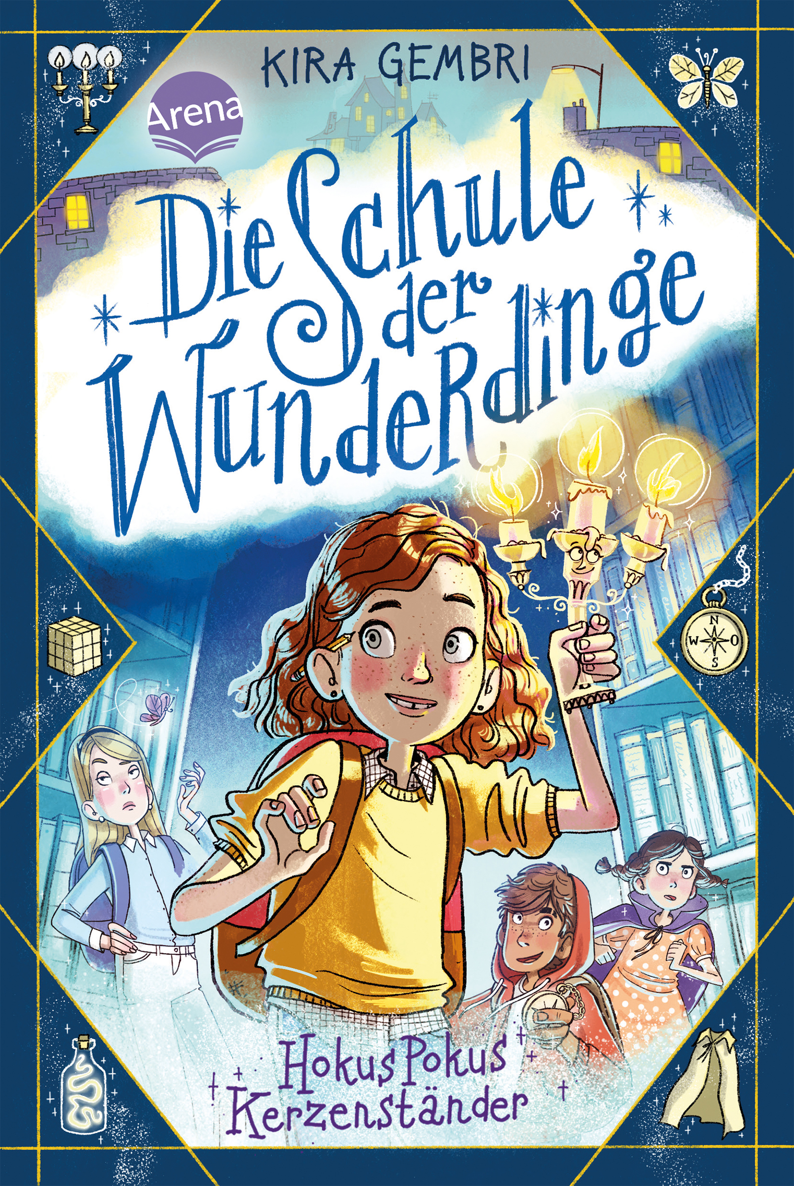 Buchcover "Die Schule der Wunderdinge: Hokus Pokus Kerzenständer", Arena