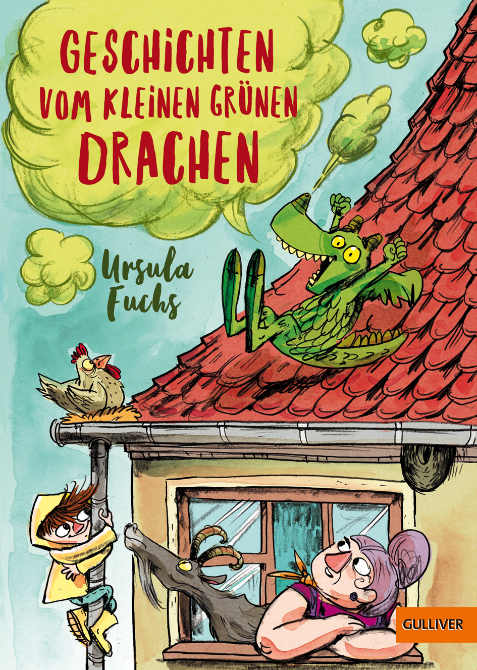 Buchcover "Geschichten vom kleinen grünen Drachen", Gulliver