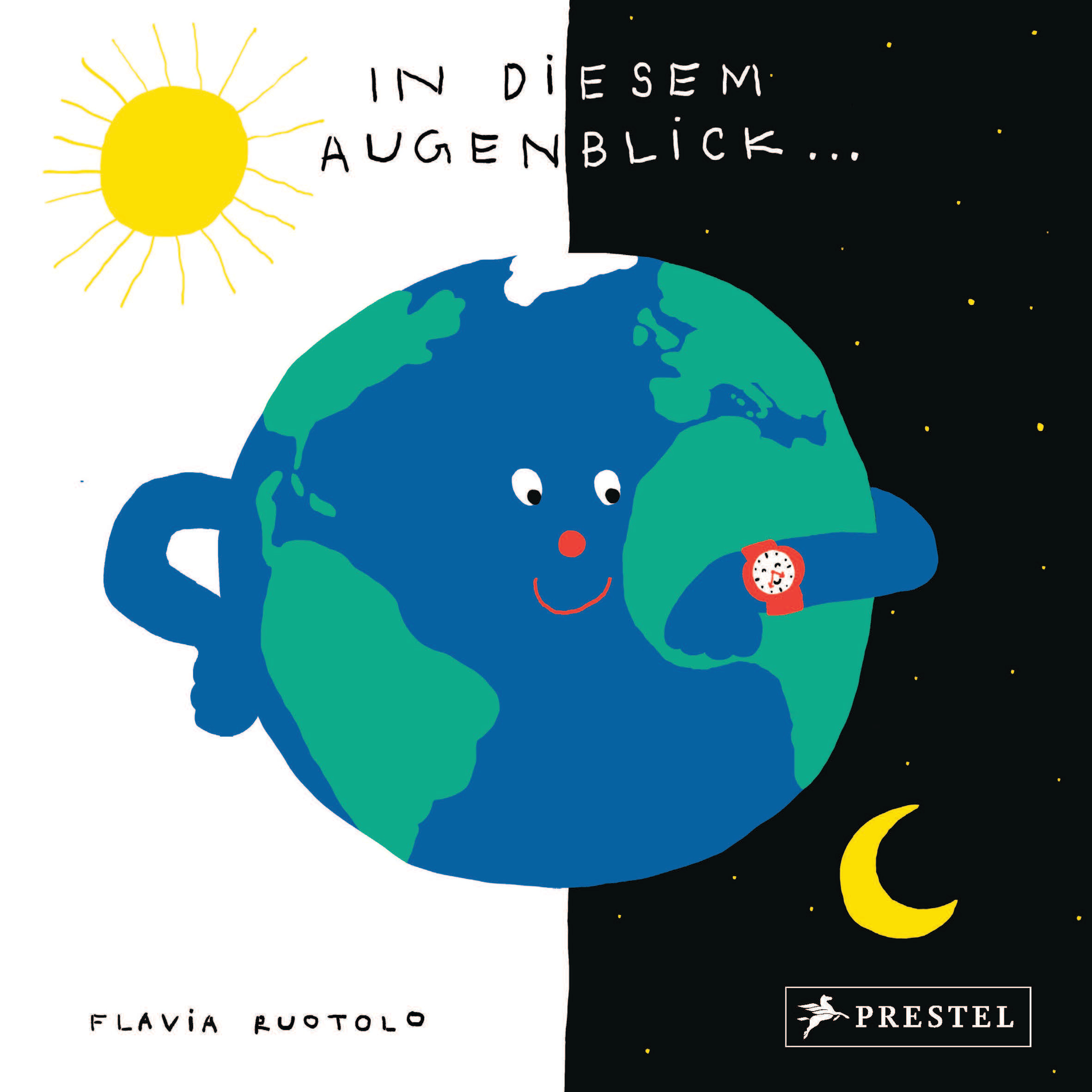 Buchcover "In diesem Augenblick ...", Prestel