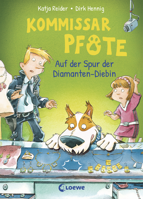 Buchcover "Kommissar Pfote - Auf der Spur der Diamanten-Diebin"