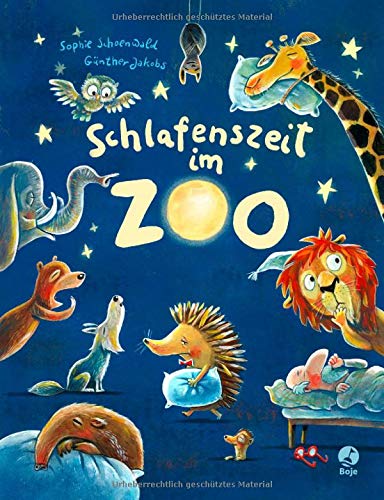 Buchcover "Schlafenszeit im Zoo", Boje