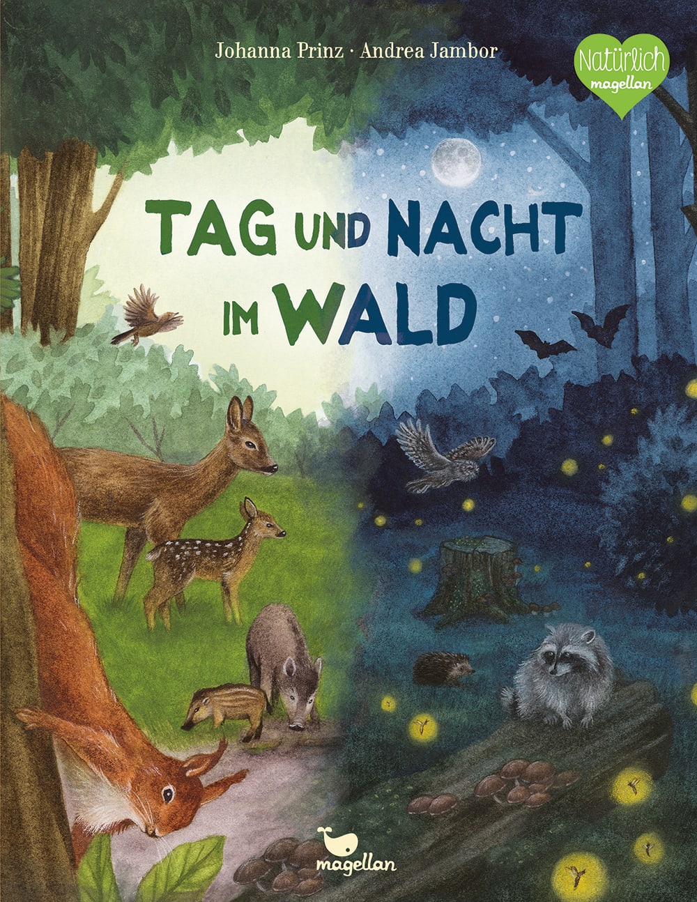 Buchcover "Tag und Nacht im Wald", Magellan