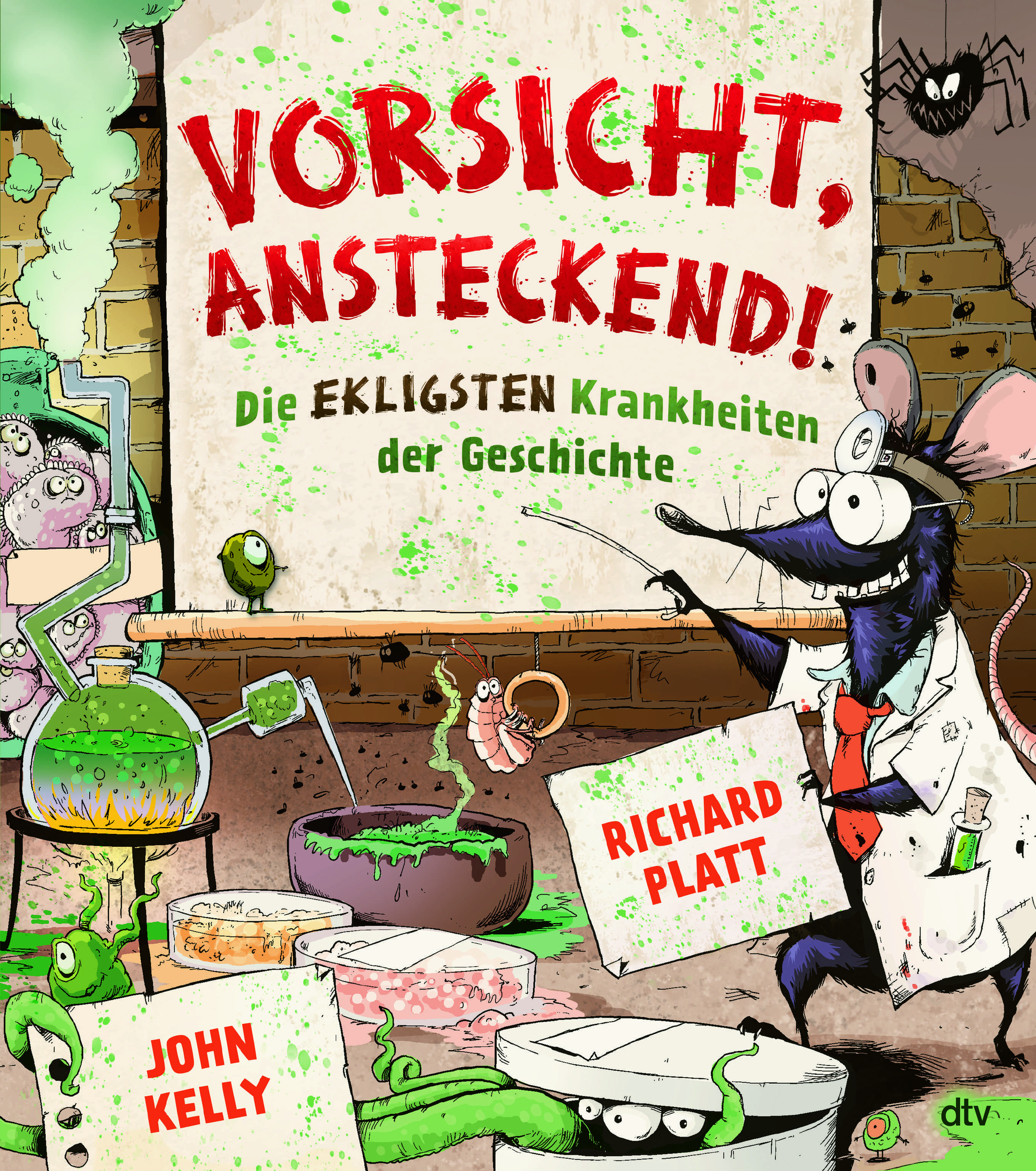 Buchcover "Vorsicht, ansteckend!", dtv