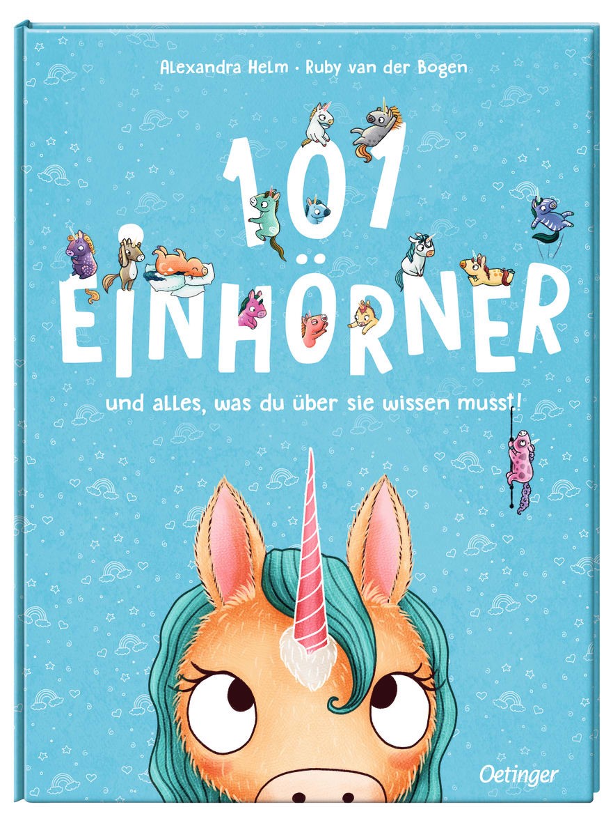Buchcover "101 Einhörner", Oetinger