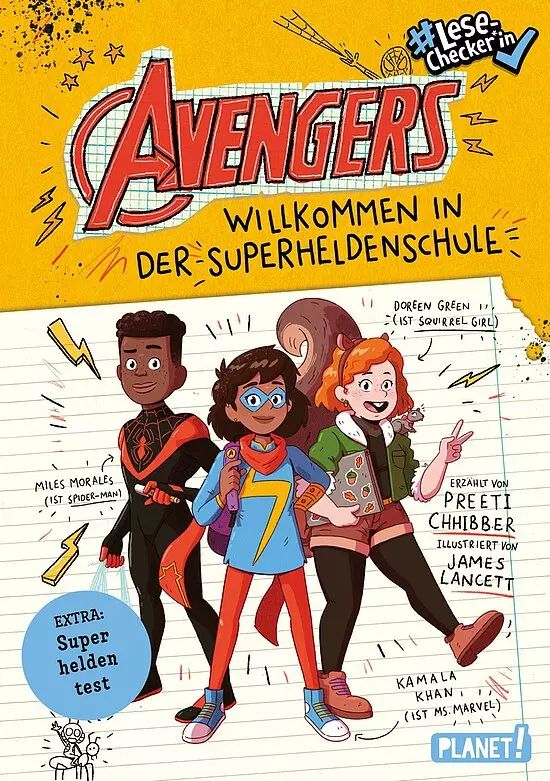 "Marvel Avengers - Willkommen in der Superheldenschule", Planet