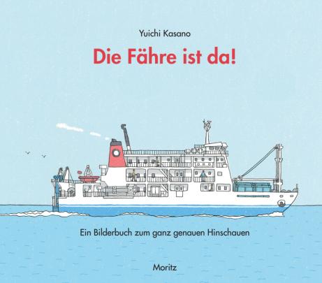 Buchcover "Die Fähre ist da", Moritz 