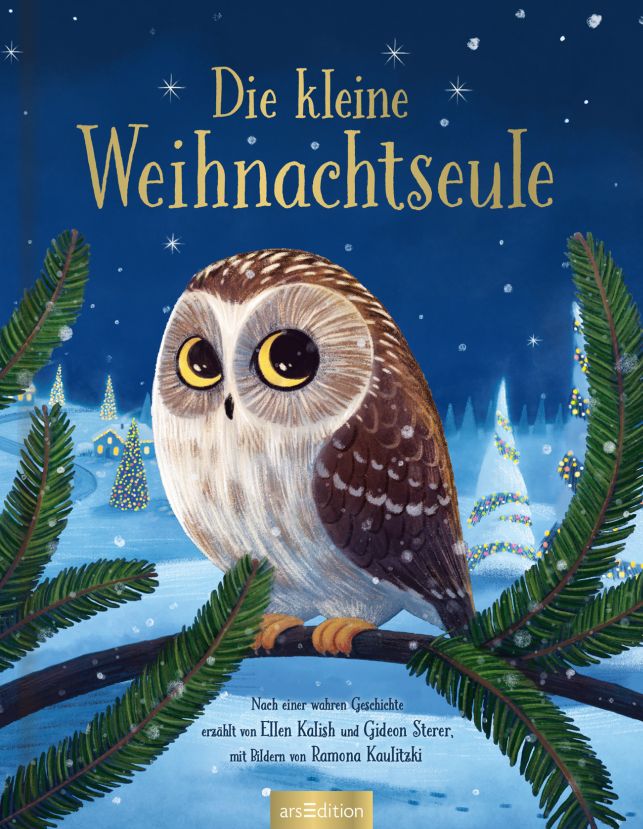 Buchcover "Die kleine Weihnachtseule", ArsEdition 