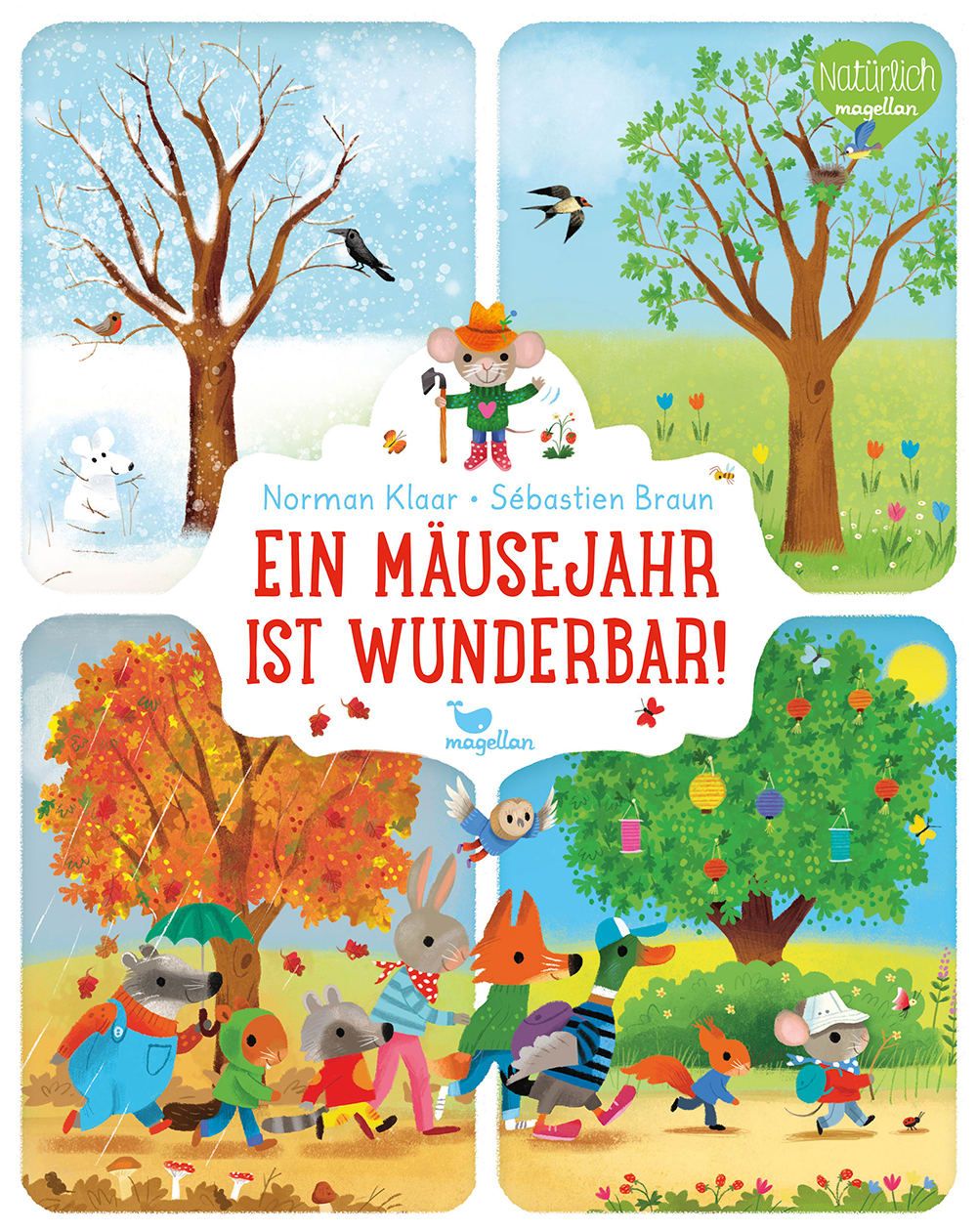 Buchcover "Ein Mäusejahr ist wunderbar", Magellan 