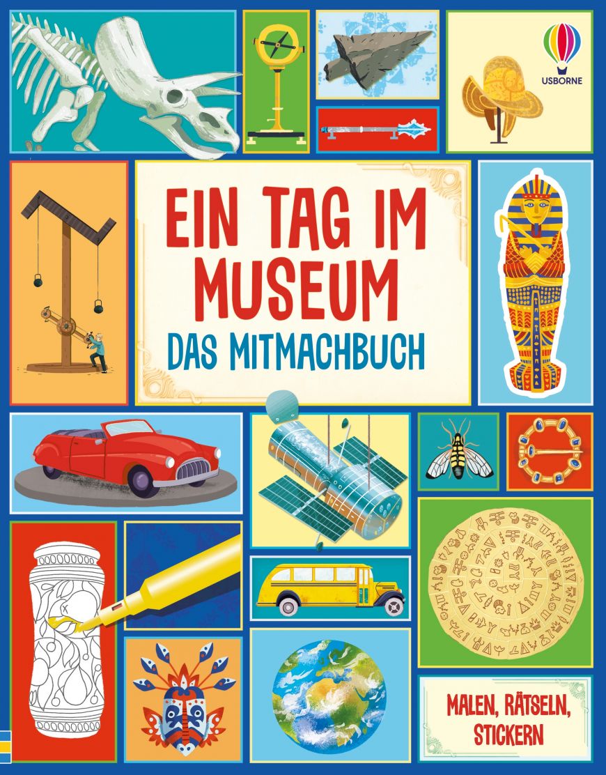 Buchcover "Ein Tag im Museum", Usborne 