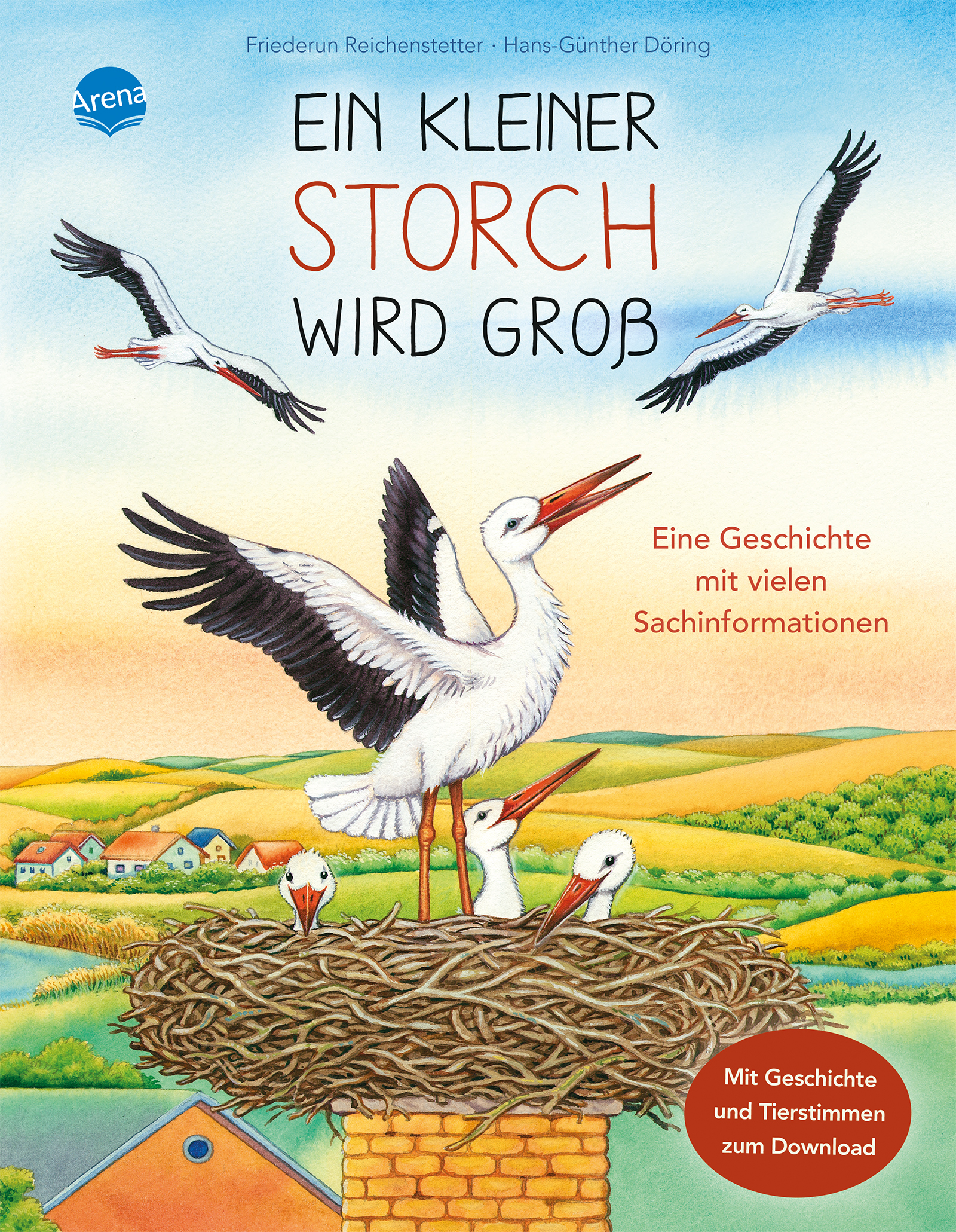 "Ein kleiner Storch wird groß", Arena 