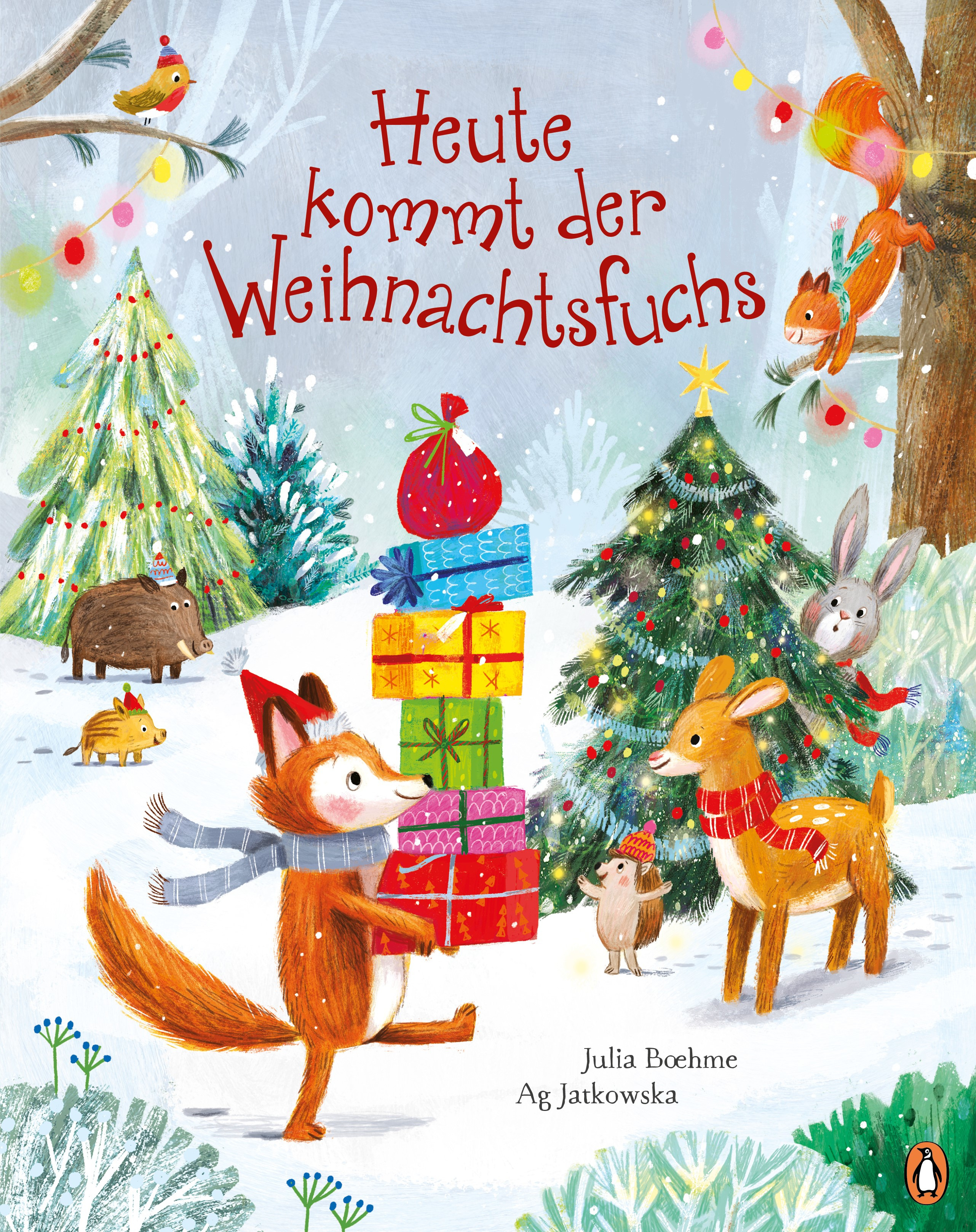 Buchcover "Heute kommt der Weihnachtsfuchs", Penguin Junior