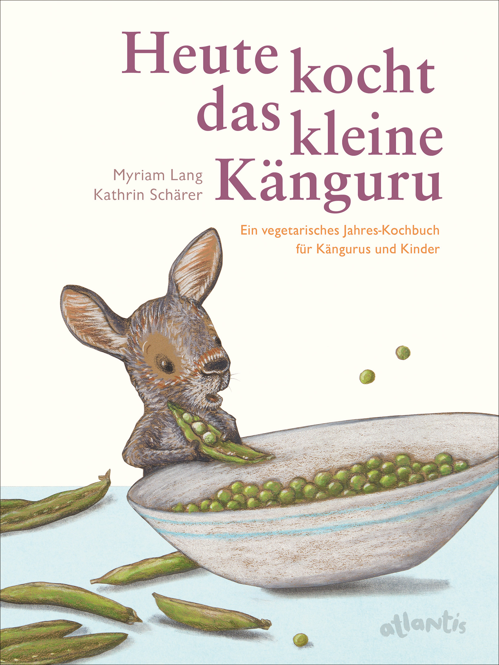 Buchcover, heute kocht das kleine Känguru, Atlantis