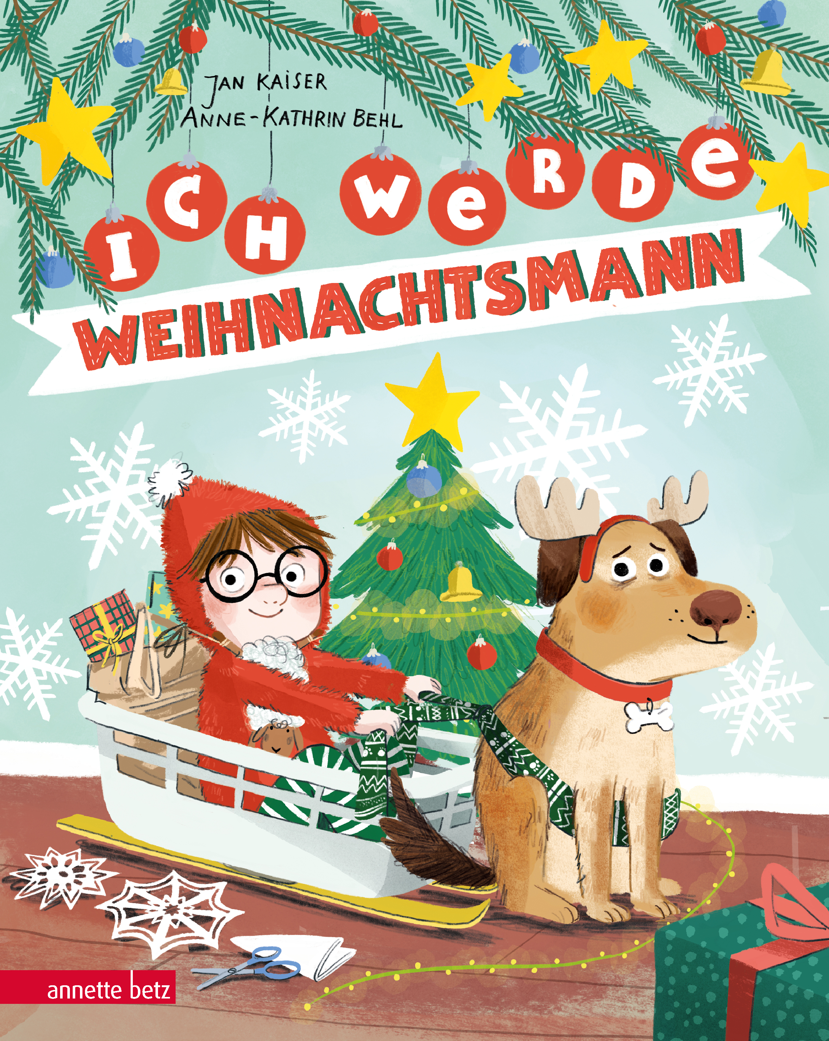 Buchcover "Ich werde Weihnachtsmann", Anette Betz