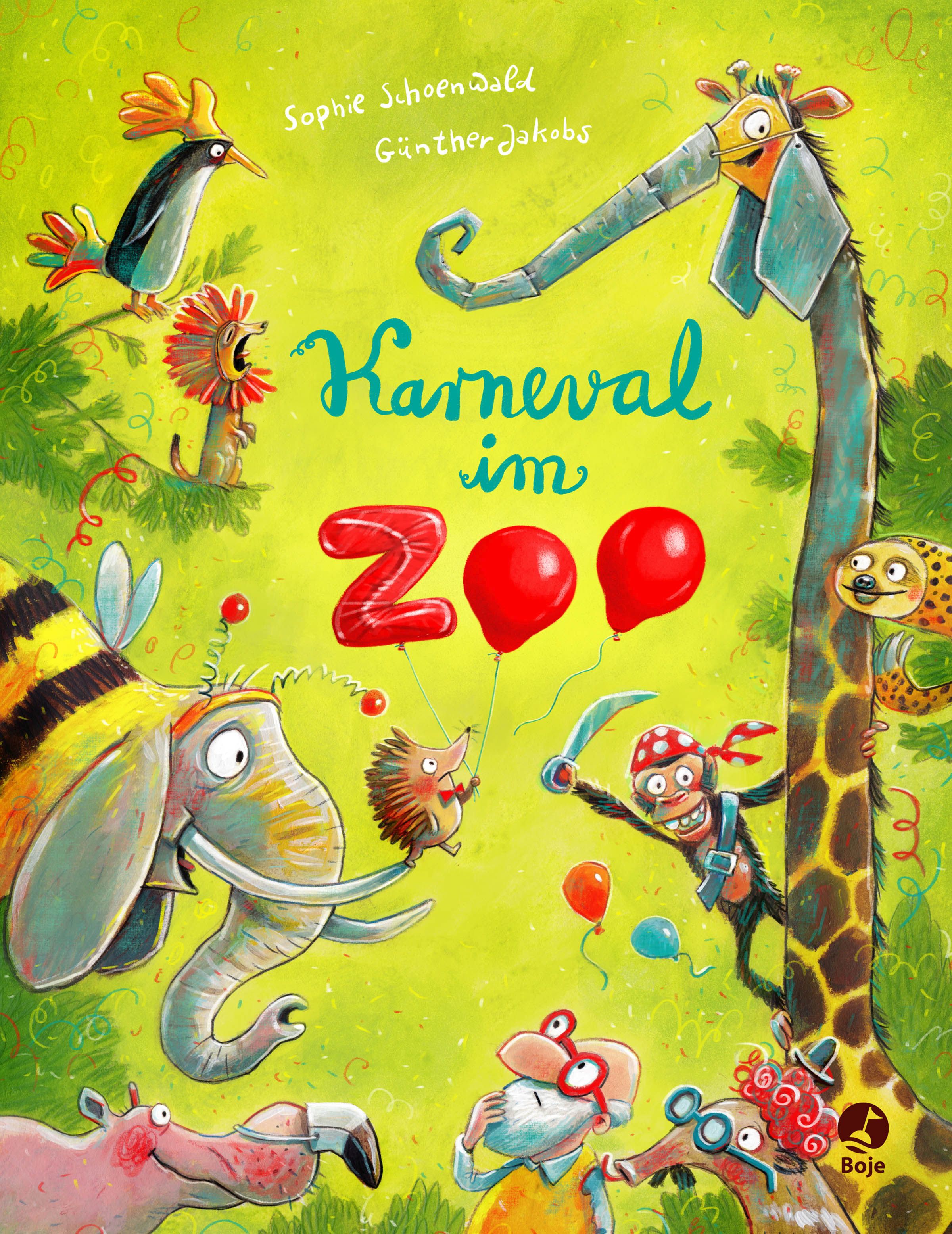 Cover, Karneval im Zoo, Boje