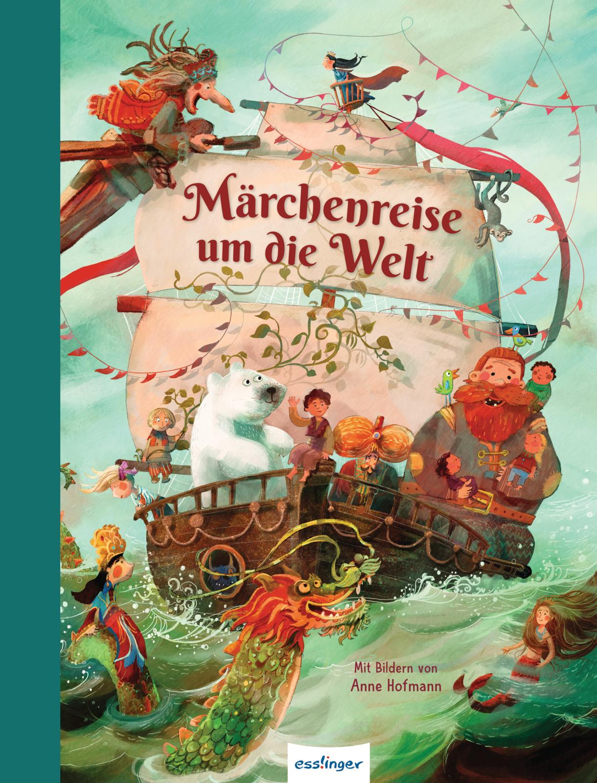 Buchcover "Märchenreise um die Welt", Esslinger 