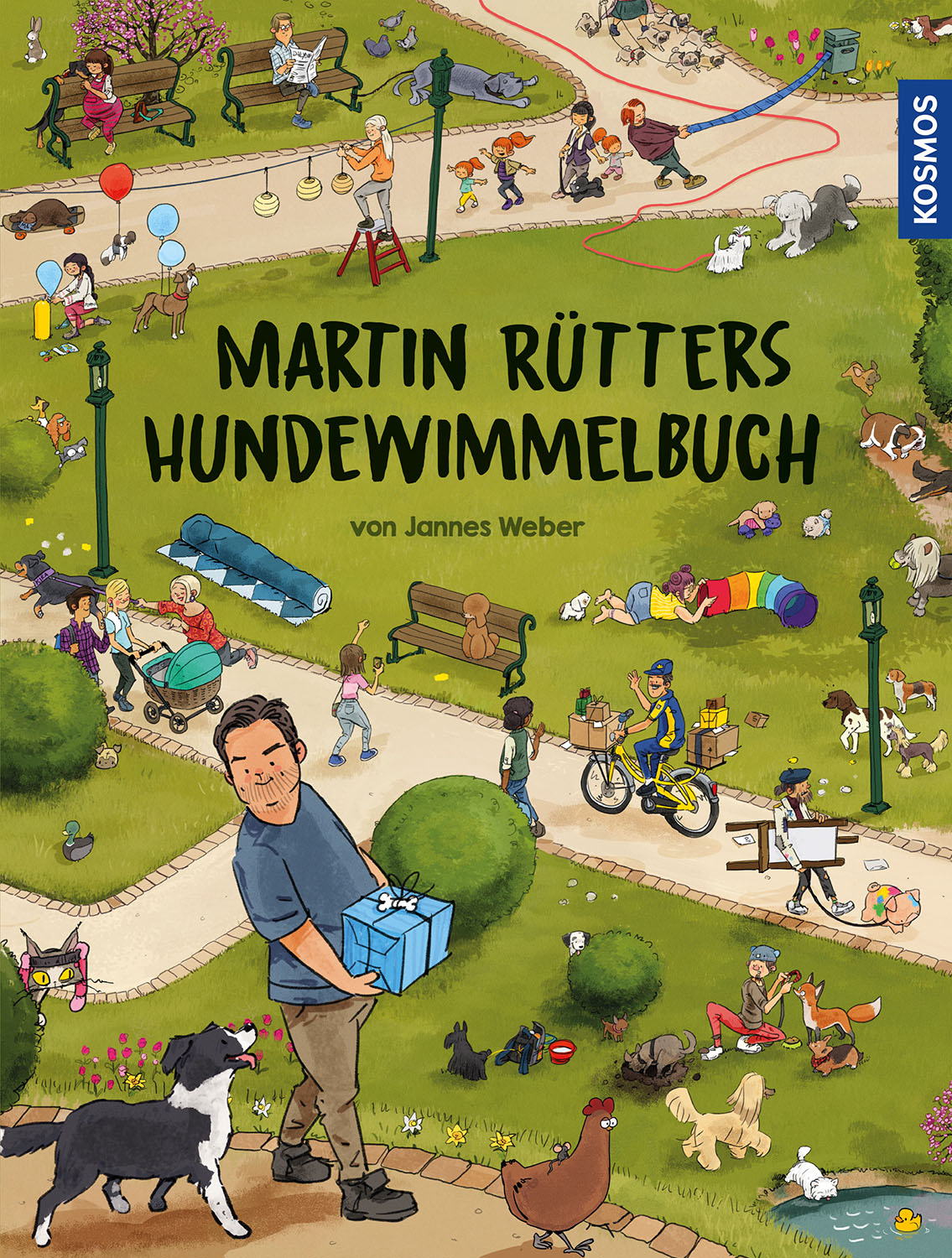 Buchcover "Martin Rütters Hundewimmelbuch", Kosmos