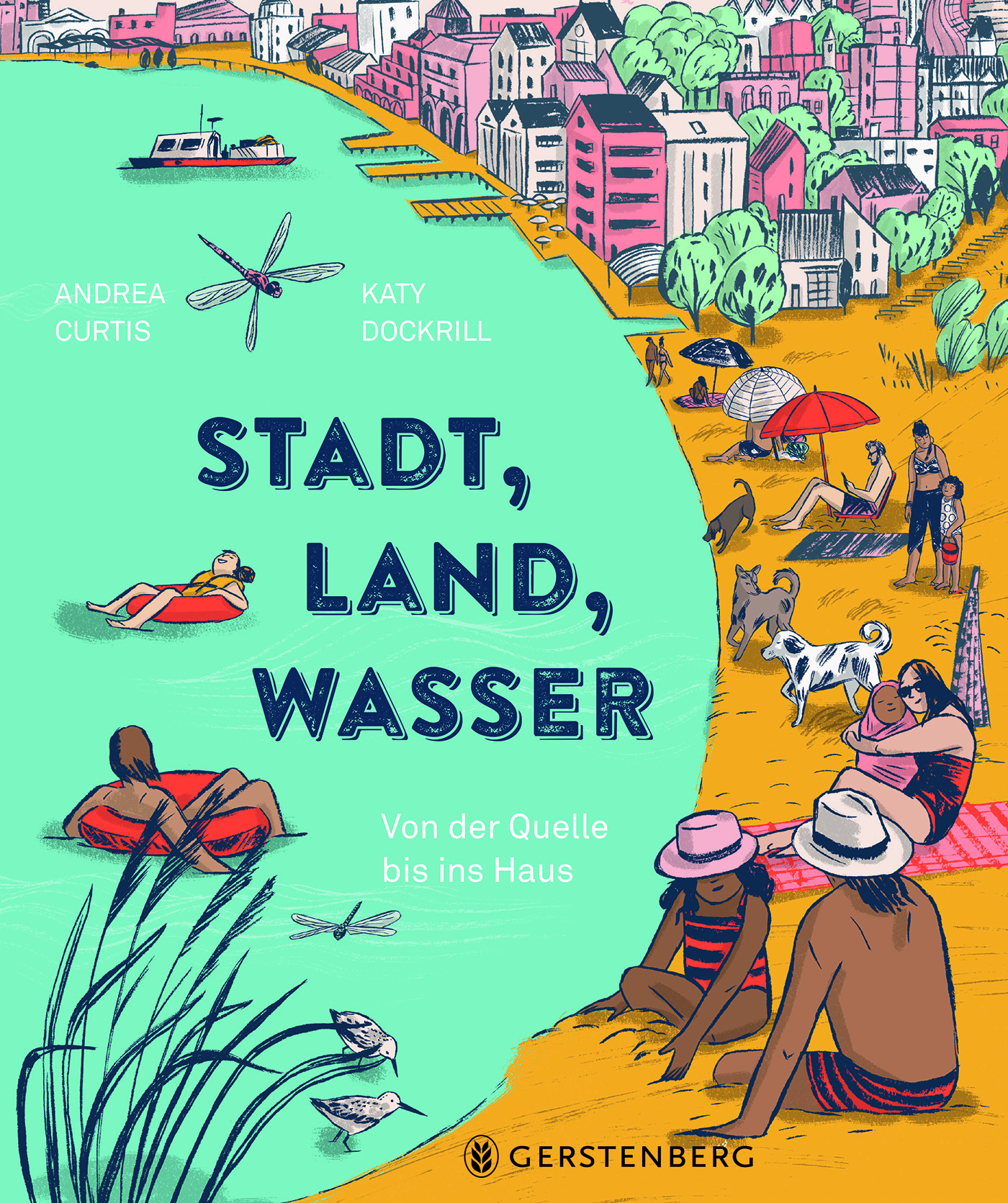 Buchcover "Stadt, Land, Wasser", Gerstenberg 