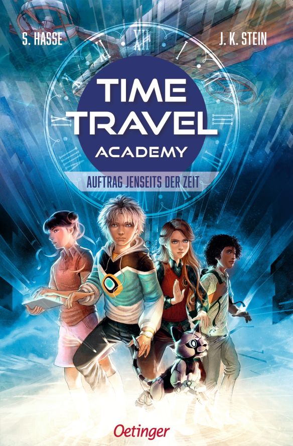 Buchcover "Time Travel Academy: Auftrag jenseits der Zeit", Oetinger