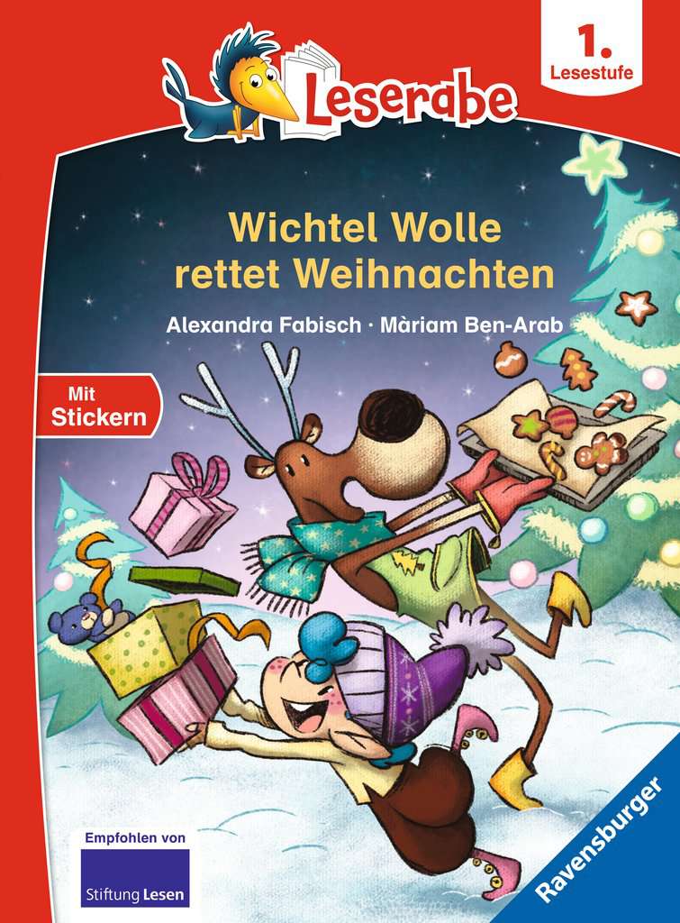 Buchcover "Wichtel Wolle rettet Weihnachten", Ravensburger