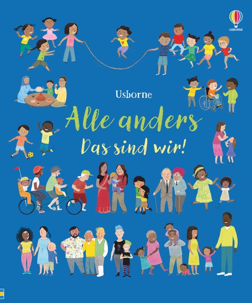 Buchcover "Alle anders. Das sind wir!", Usborne