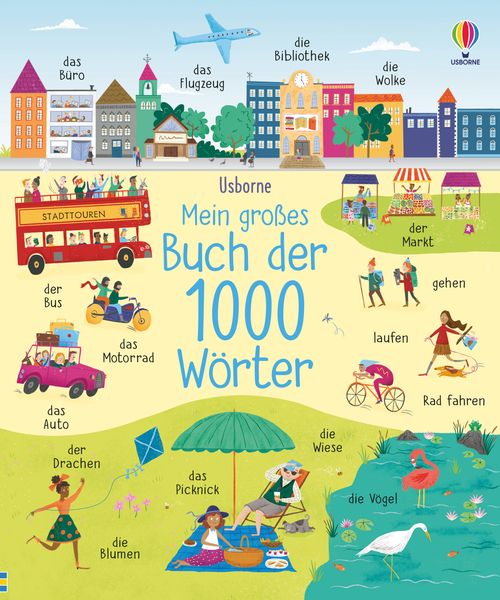 Buchcover, Mein gr0ßes Buch der 1000 Wörter, Usborne