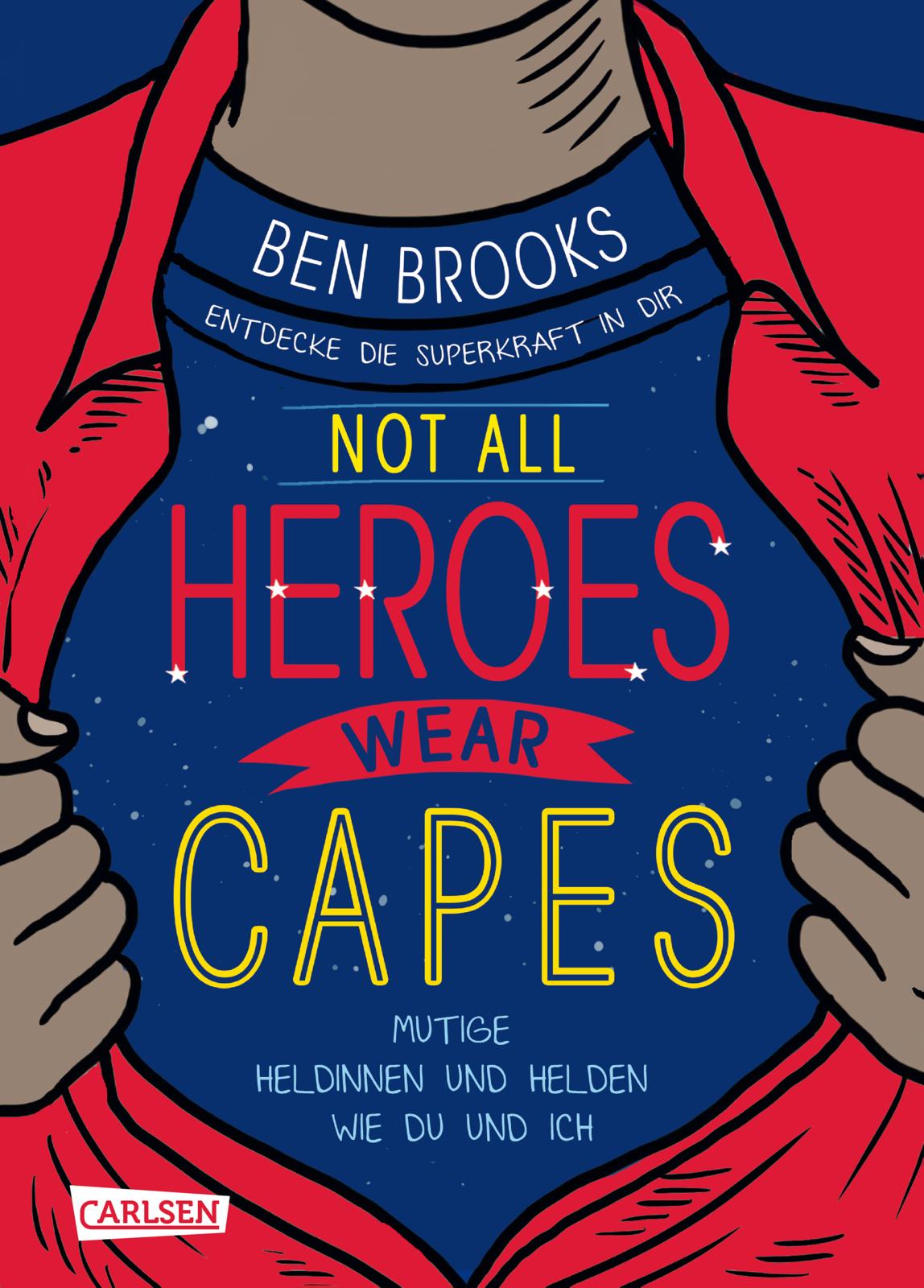 Buchcover "Not all Heroes war Capes", Carlsen