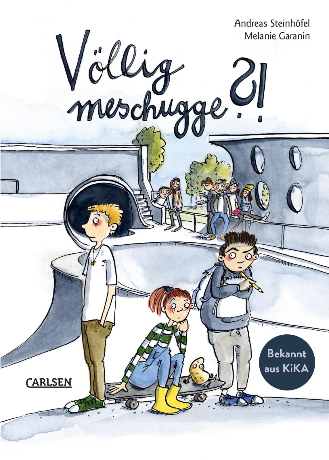 Buchcover, Völlig meschugge, Carlsen