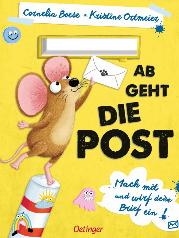 Buchcover "Ab geht die Post!", Oetinger 