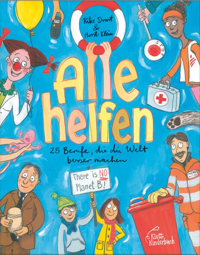 Buchcover "Alle helfen", Klett Kinderbuch 