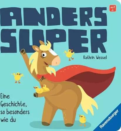 Buchcover "Anders super", Ravensburger 