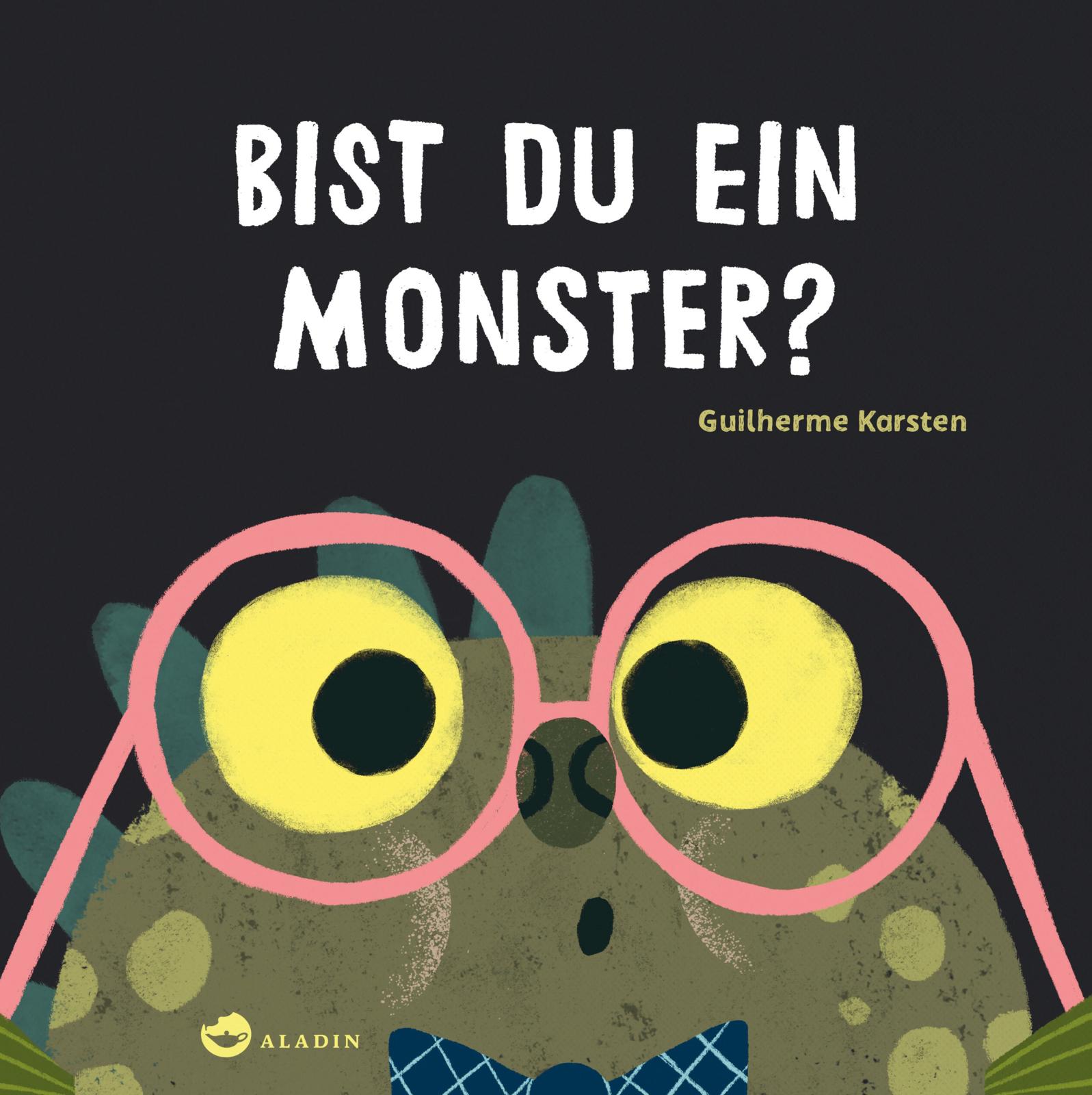 Buchcover "Bist du ein Monster?", Aladin 