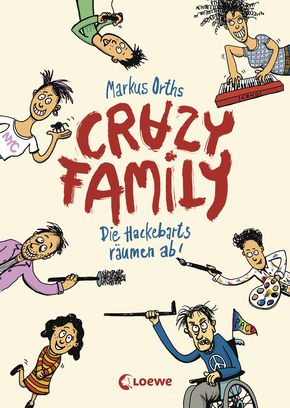 Buchcover "Crazy Family", Loewe 