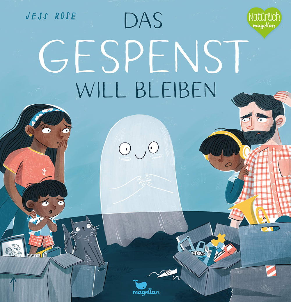 Buchcover "Das Gespenst will bleiben", Magellan 