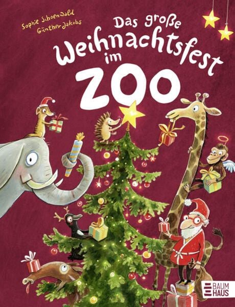 Cover, Das große Weihnachtsfest im Zoo, Baumhaus
