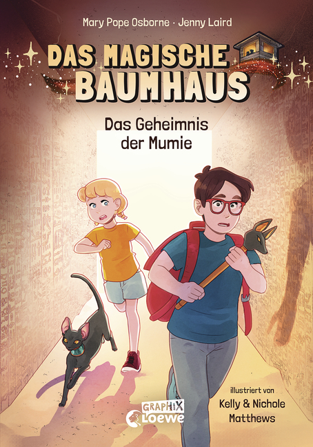 Cover; Das magische Baumhaus, Das Geheimnis der Mumie, Loewe Graphix